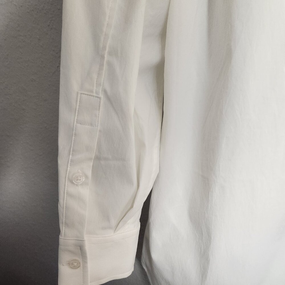 Athleta | White Button Down Oversized Relaxed Pop… - image 11